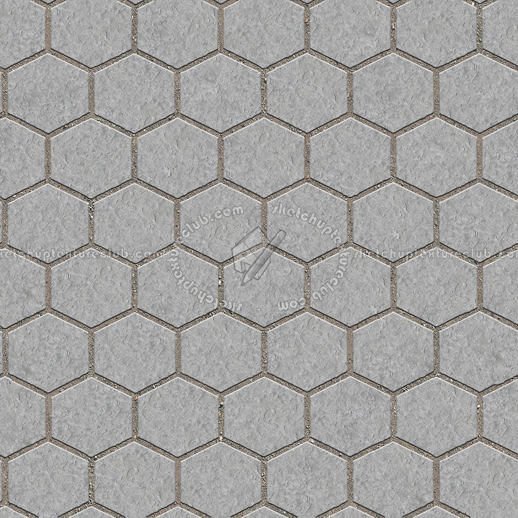 Textures   -   ARCHITECTURE   -   PAVING OUTDOOR   -   Hexagonal  - Marble paving outdoor hexagonal texture seamless 05993 (seamless)