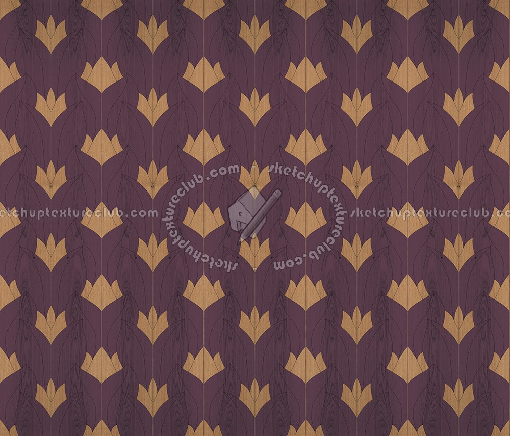 Textures   -   ARCHITECTURE   -   WOOD FLOORS   -   Decorated  - Parquet decorated texture seamless 04636 (seamless)