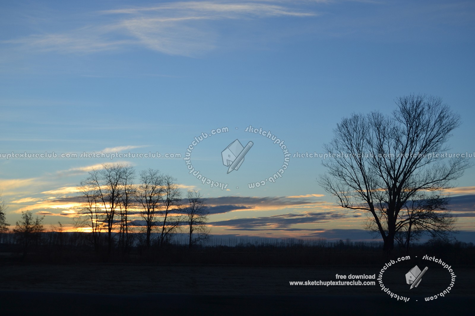 Textures   -   BACKGROUNDS & LANDSCAPES   -   SUNRISES & SUNSETS  - Sunrise background in the countryside 17703