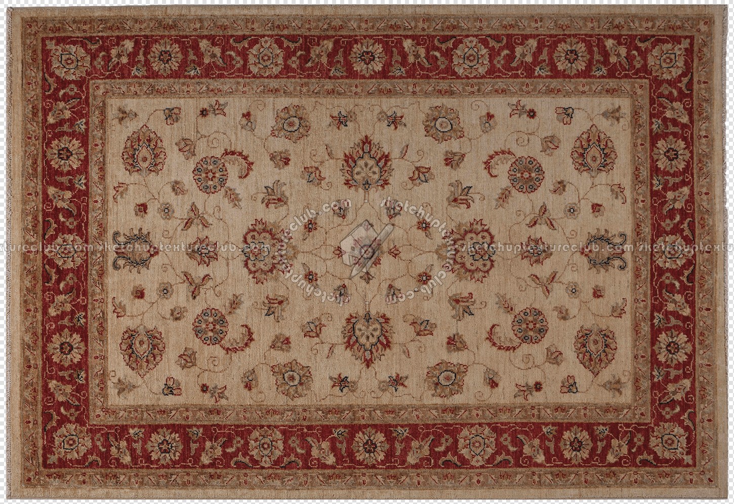 Textures   -   MATERIALS   -   RUGS   -   Persian &amp; Oriental rugs  - Cut out persian rug texture 20127