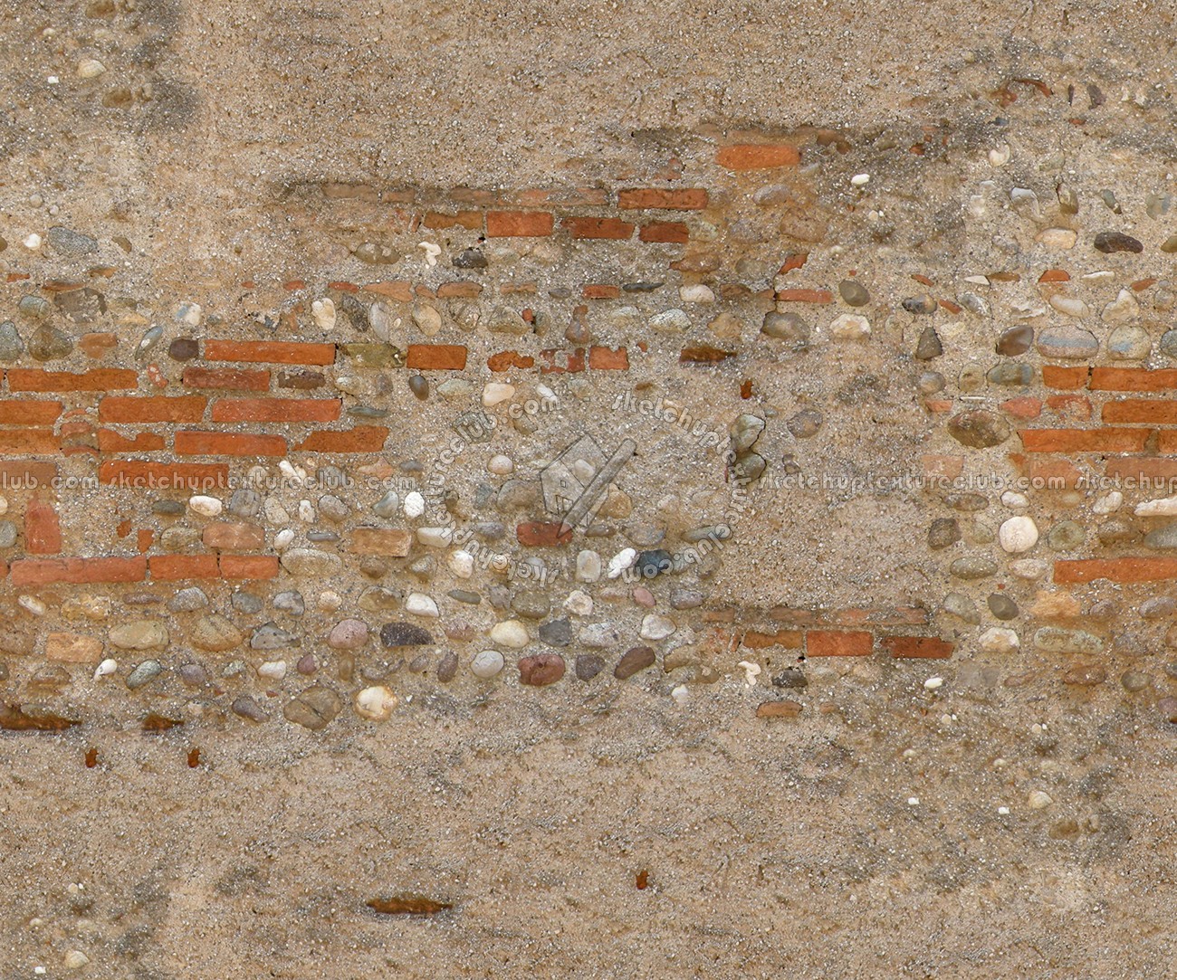 Textures   -   ARCHITECTURE   -   STONES WALLS   -   Damaged walls  - Damaged wall stone texture seamless 08248 (seamless)