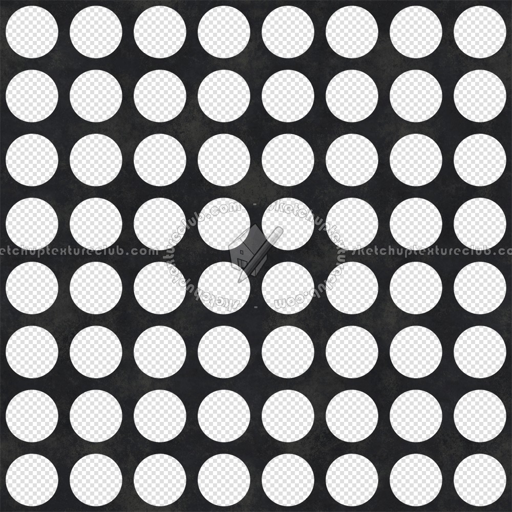 Textures   -   MATERIALS   -   METALS   -   Perforated  - Iron perforated metal texture seamless 10486 (seamless)