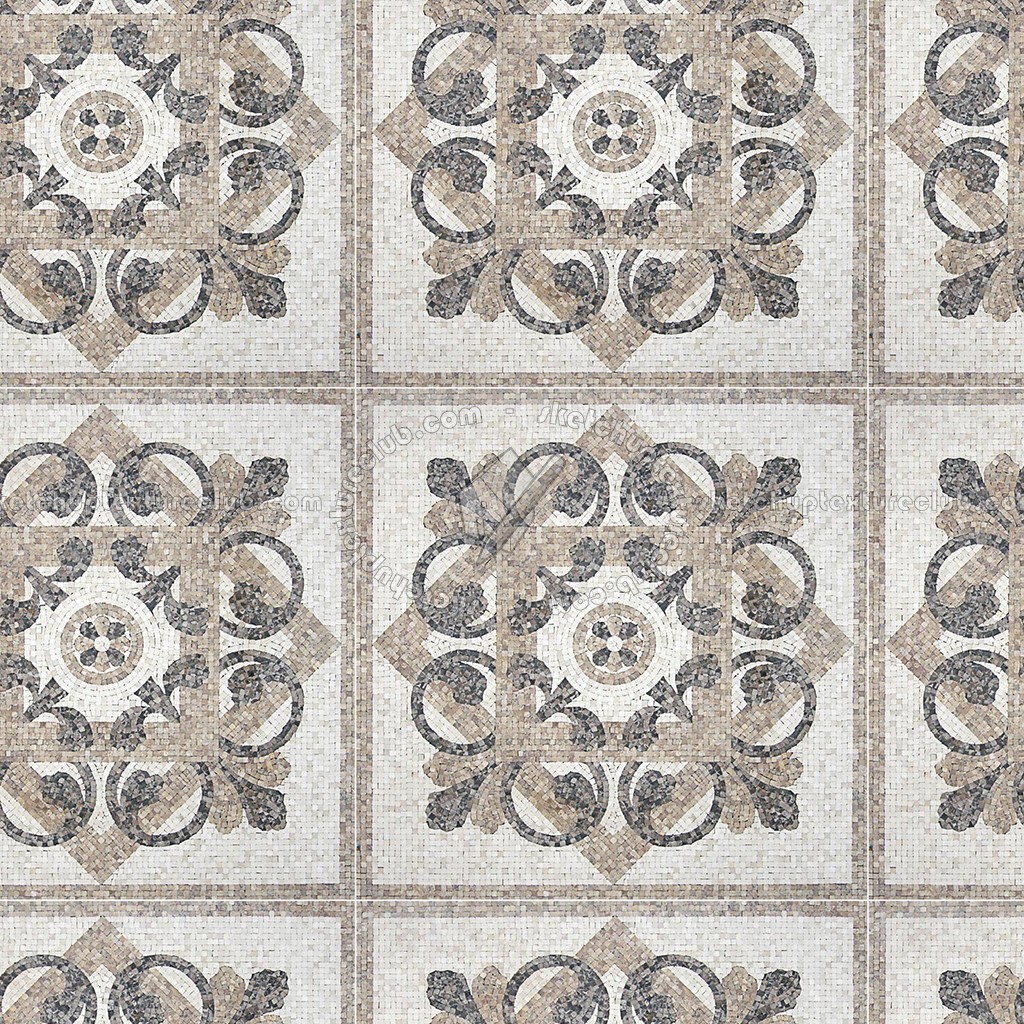 Textures   -   ARCHITECTURE   -   PAVING OUTDOOR   -   Mosaico  - Mosaic paving outdoor texture seamless 06054 (seamless)