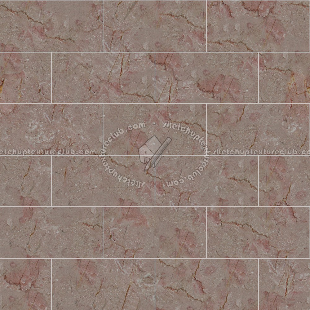 Textures   -   ARCHITECTURE   -   TILES INTERIOR   -   Marble tiles   -   Pink  - Tea rose floor marble tile texture seamless 14518 (seamless)