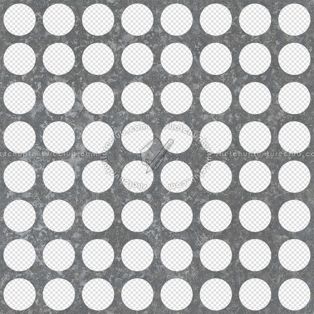 Textures   -   MATERIALS   -   METALS   -   Perforated  - Perforated metal texture seamless 10488 (seamless)