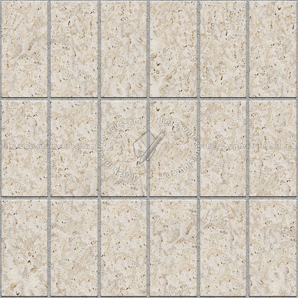 Textures   -   ARCHITECTURE   -   PAVING OUTDOOR   -   Marble  - Roman travertine paving outdoor texture seamless 17044 (seamless)