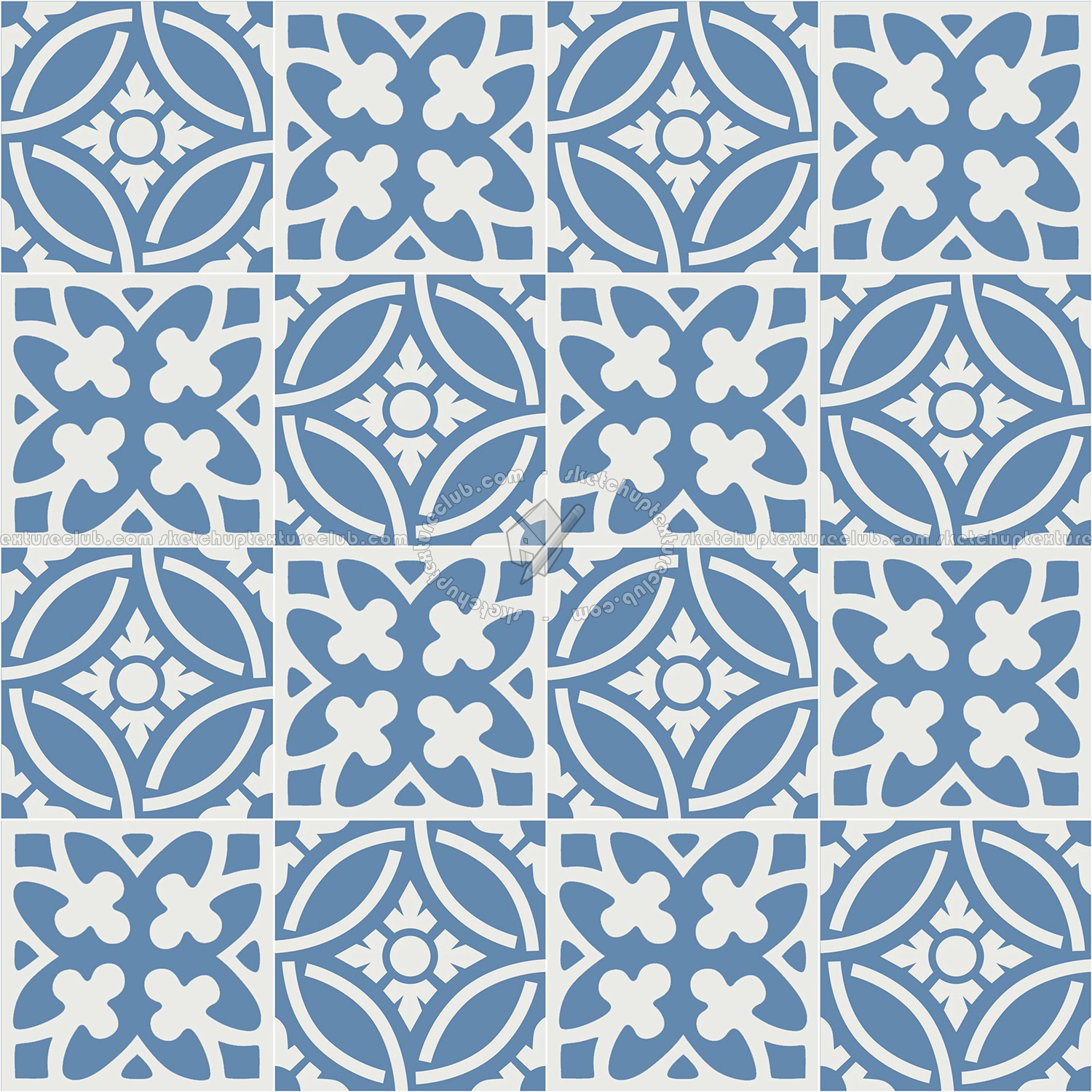 Textures   -   ARCHITECTURE   -   TILES INTERIOR   -   Cement - Encaustic   -   Victorian  - Victorian cement floor tile texture seamless 13672 (seamless)