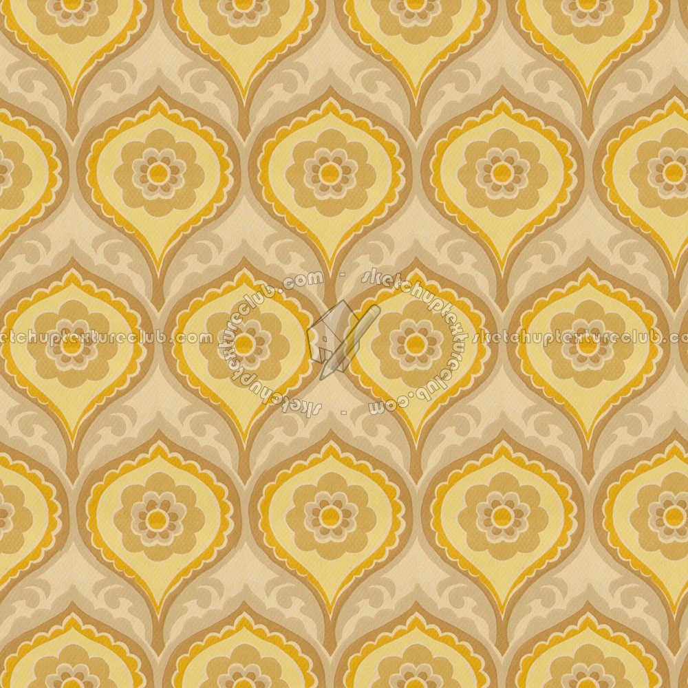 Textures   -   MATERIALS   -   WALLPAPER   -   Geometric patterns  - Vintage geometric wallpaper texture seamless 11087 (seamless)
