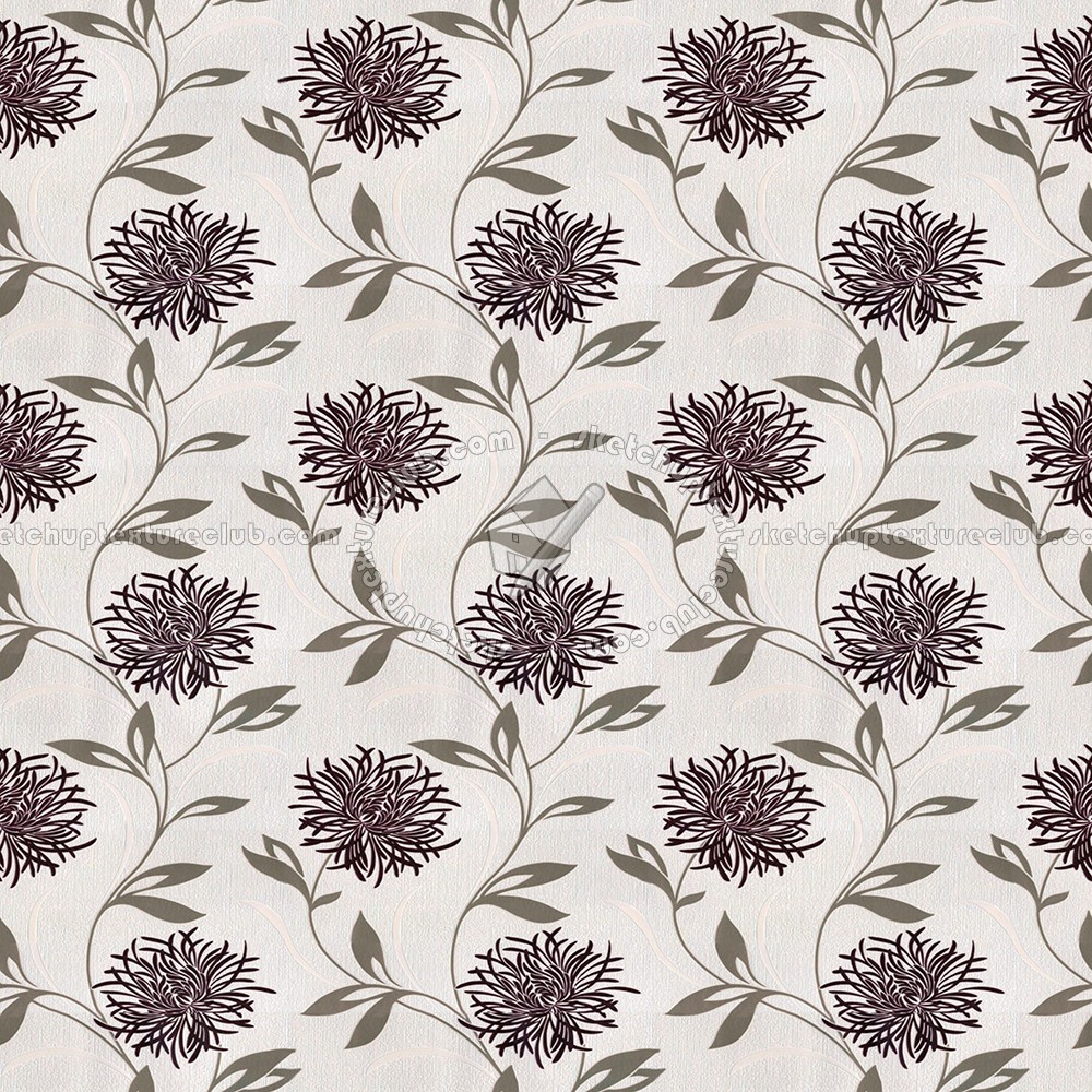 Textures   -   MATERIALS   -   WALLPAPER   -   Floral  - Floral wallpaper texture seamless 11000 (seamless)