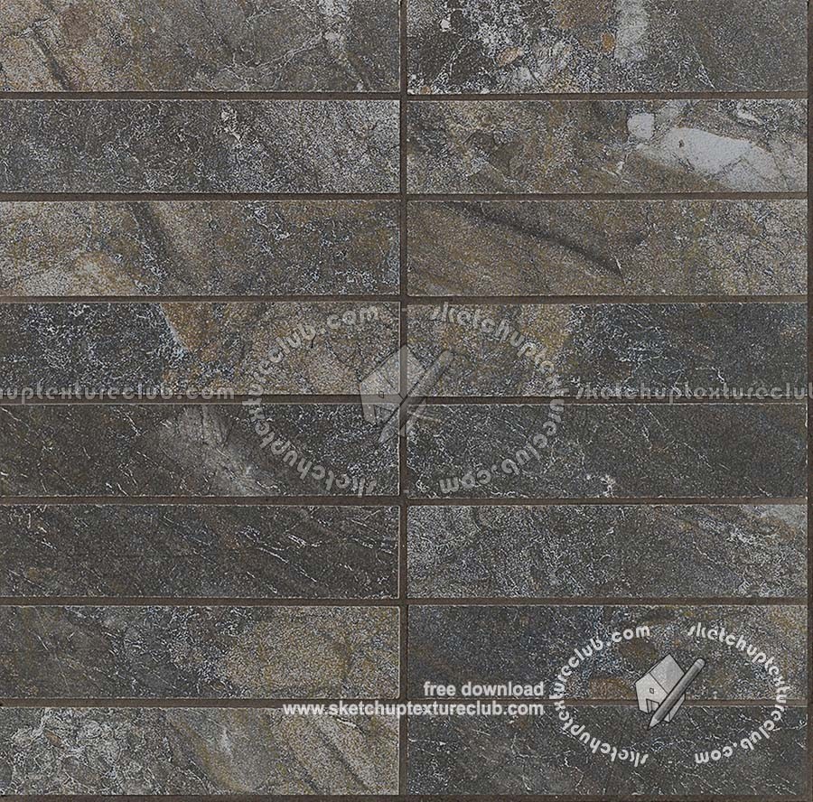 Textures   -   ARCHITECTURE   -   TILES INTERIOR   -   Marble tiles   -   coordinated themes  - Mosaic black raw marble cm 30x30 texture seamless 18134 (seamless)