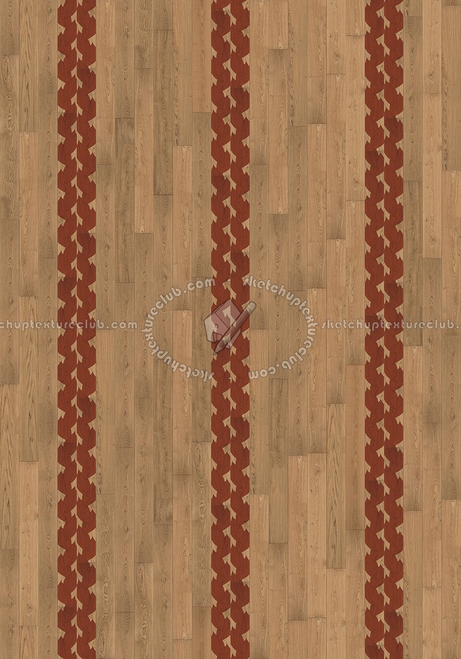 Textures   -   ARCHITECTURE   -   WOOD FLOORS   -   Decorated  - Parquet decorated texture seamless 04643 (seamless)