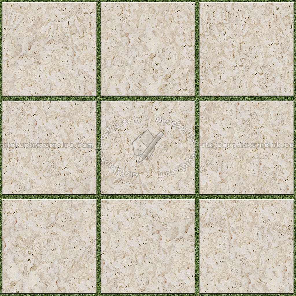 Textures   -   ARCHITECTURE   -   PAVING OUTDOOR   -   Marble  - Roman travertine paving outdoor texture seamless 17046 (seamless)