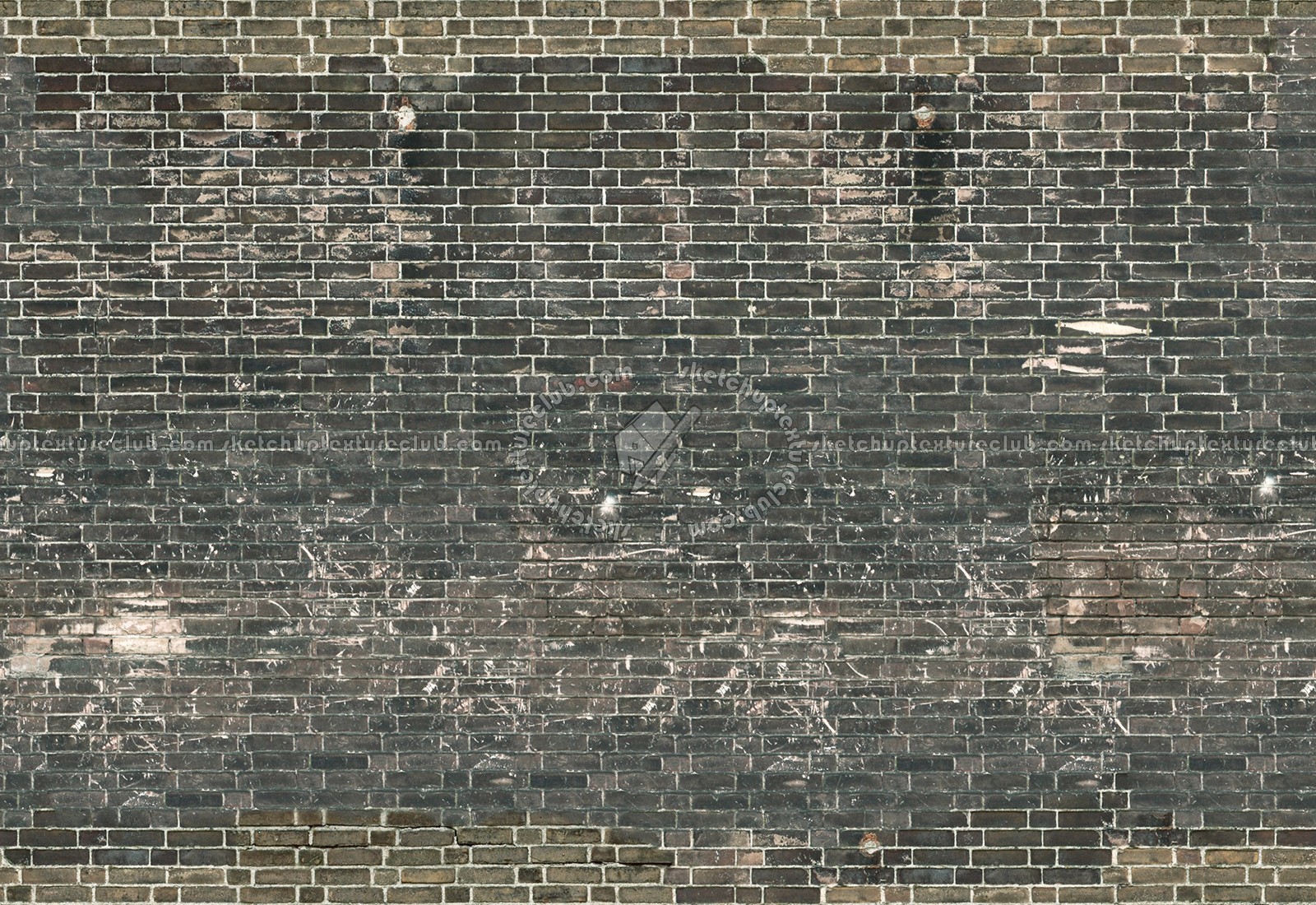 Textures   -   ARCHITECTURE   -   BRICKS   -   Damaged bricks  - Damaged bricks texture seamless 00121 (seamless)