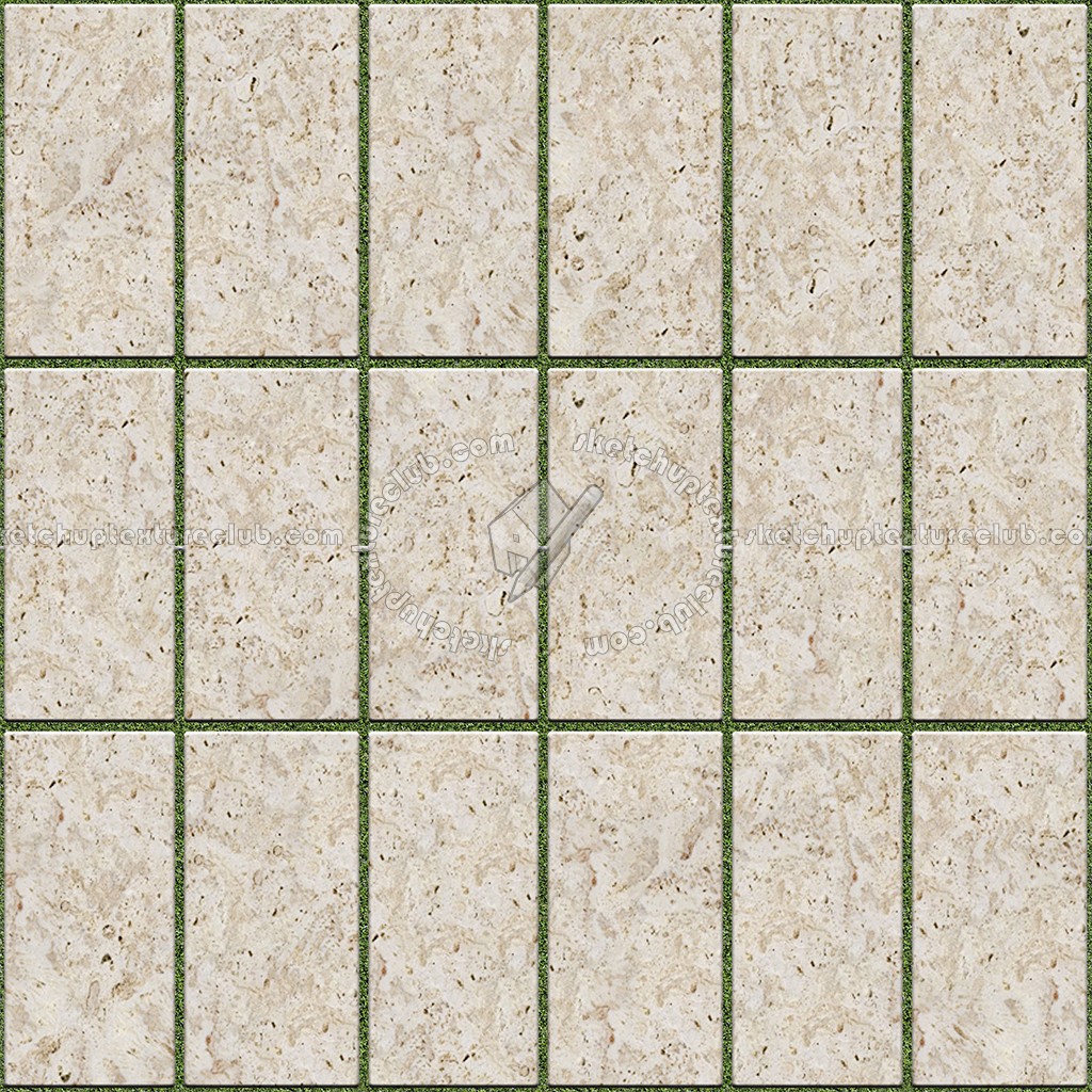 Textures   -   ARCHITECTURE   -   PAVING OUTDOOR   -   Marble  - Roman travertine paving outdoor texture seamless 17047 (seamless)