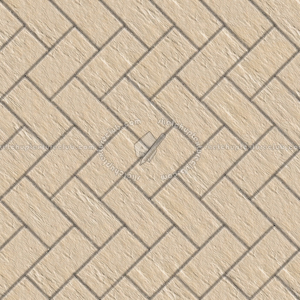 Textures   -   ARCHITECTURE   -   PAVING OUTDOOR   -   Pavers stone   -   Herringbone  - Stone paving outdoor herringbone texture seamless 06527 (seamless)