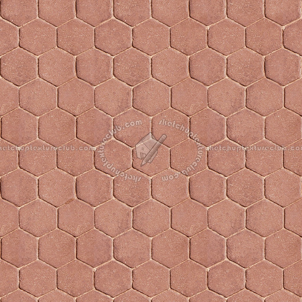 Textures   -   ARCHITECTURE   -   PAVING OUTDOOR   -   Hexagonal  - Concrete paving outdoor hexagonal texture seamless 06002 (seamless)
