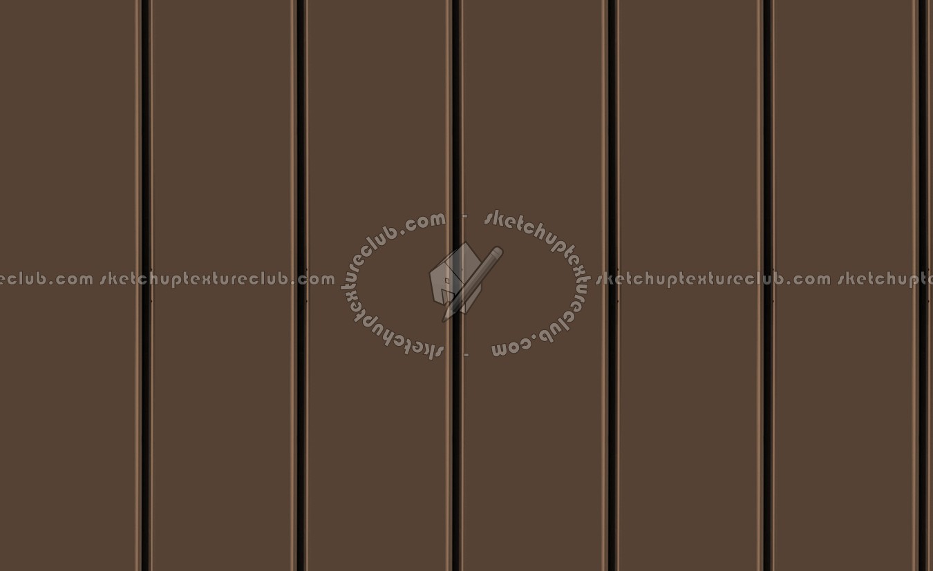 Textures   -   MATERIALS   -   METALS   -   Facades claddings  - Brown metal facade cladding texture seamless 10120 (seamless)