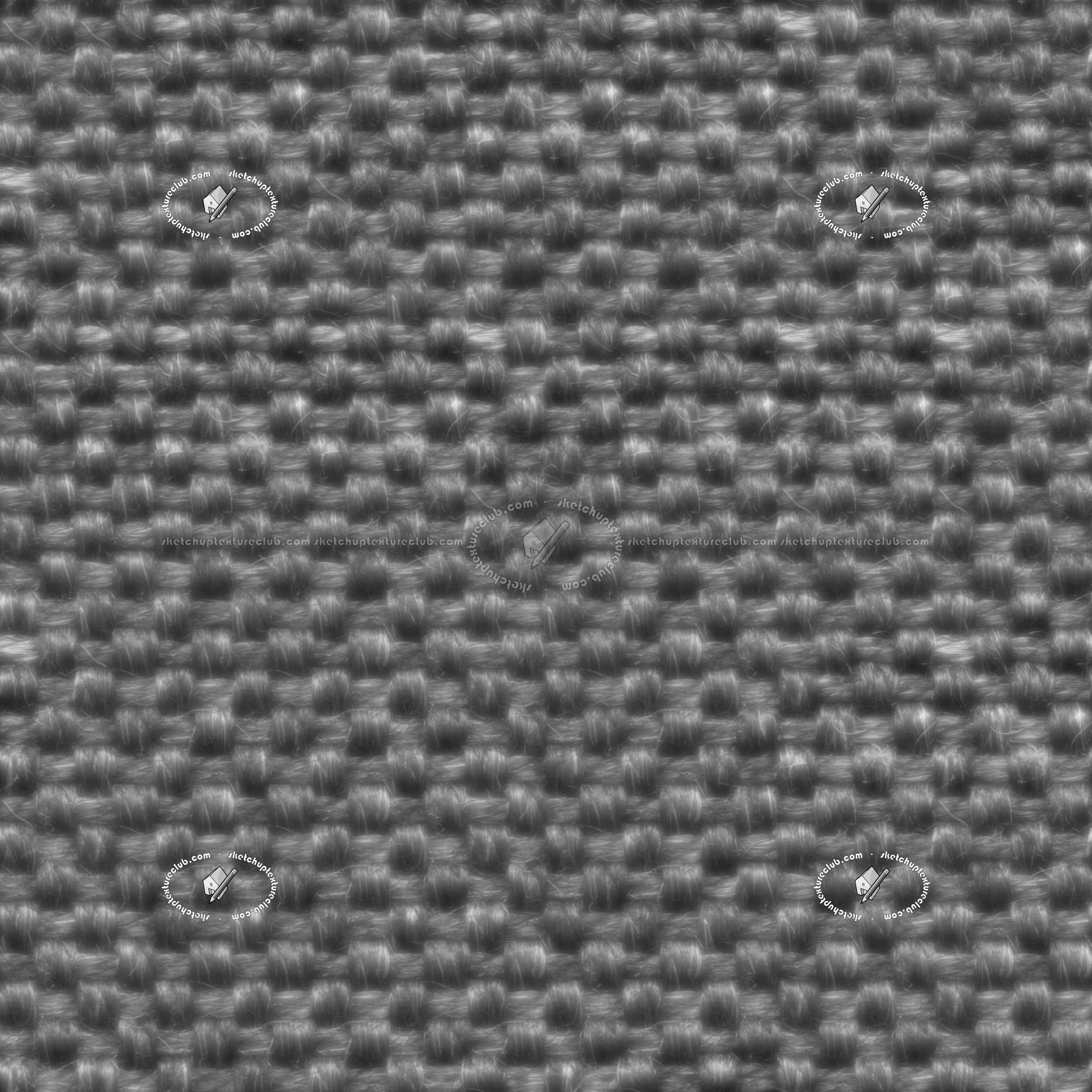 Textures   -   MATERIALS   -   CARPETING   -   Natural fibers  - Carpeting natural fibers texture seamless 20688 - Displacement