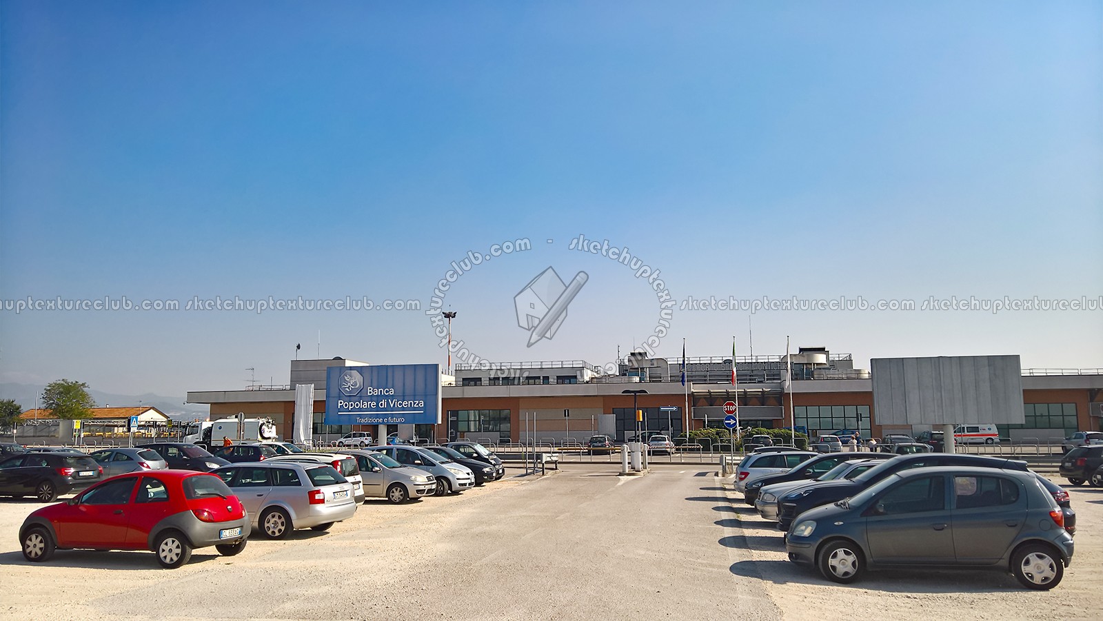 Textures   -   BACKGROUNDS &amp; LANDSCAPES   -   ROADS &amp; PARKINGS  - Parking landscape texture 17573