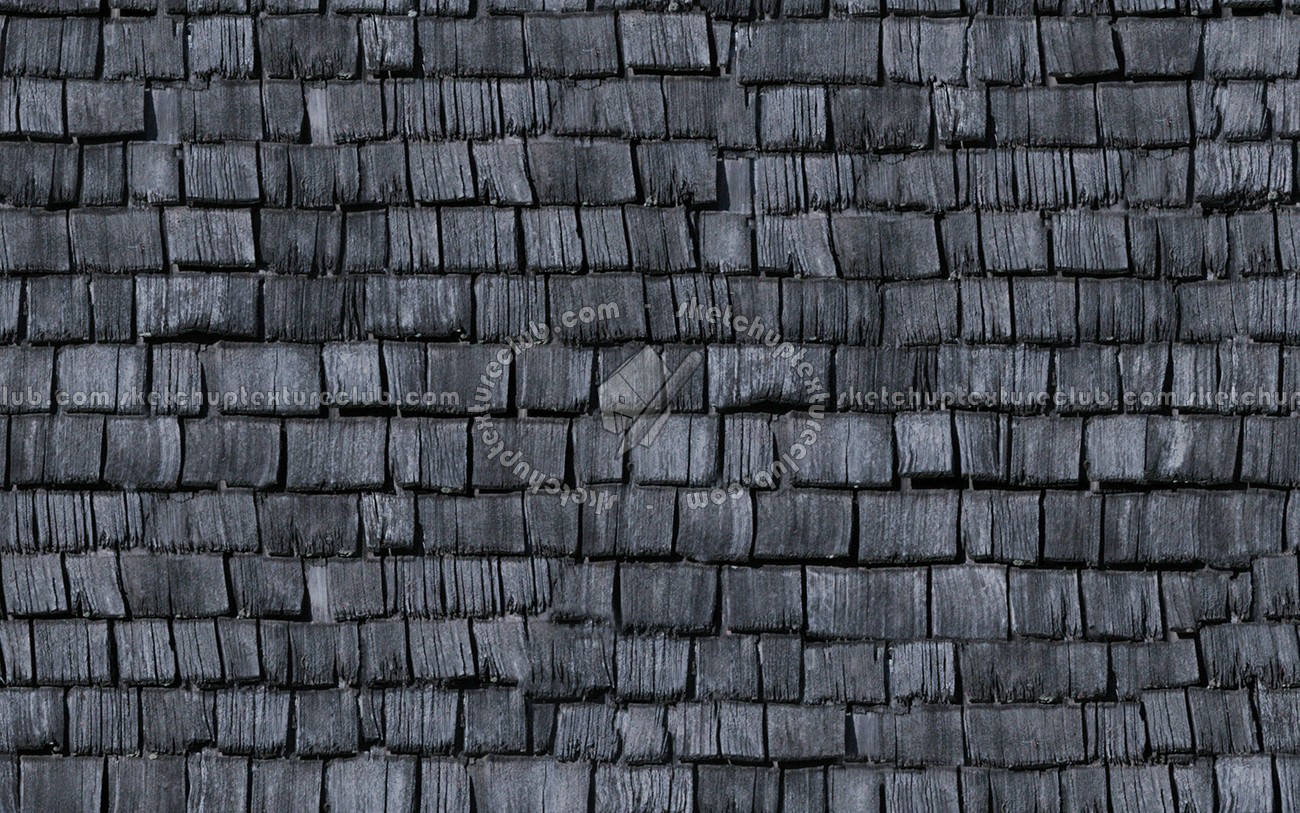 Textures   -   ARCHITECTURE   -   ROOFINGS   -   Shingles wood  - Wood shingle roof texture seamless 03799 (seamless)