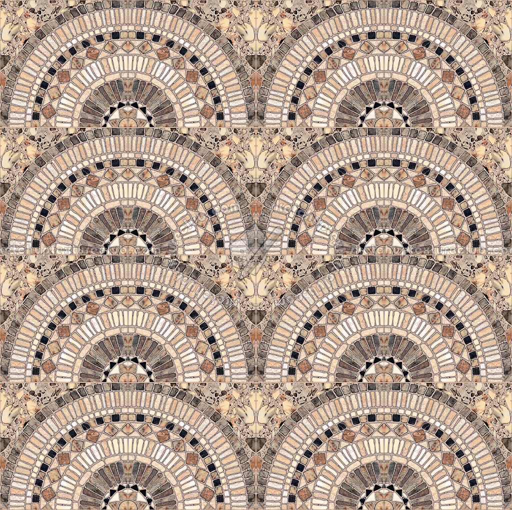 Textures   -   ARCHITECTURE   -   PAVING OUTDOOR   -   Mosaico  - Mosaic paving outdoor texture seamless 06062 (seamless)