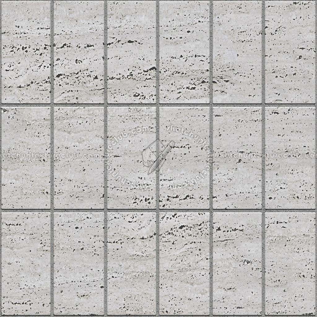 Textures   -   ARCHITECTURE   -   PAVING OUTDOOR   -   Marble  - Roman travertine paving outdoor texture seamless 17050 (seamless)