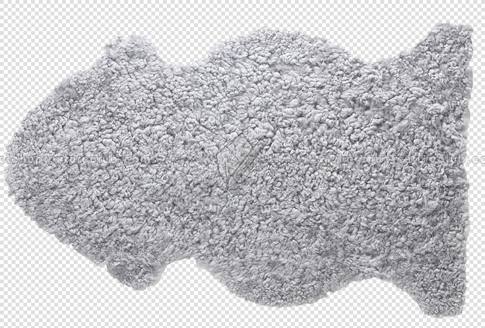 Textures   -   MATERIALS   -   RUGS   -   Cowhides rugs  - Sheep leather rug 20030