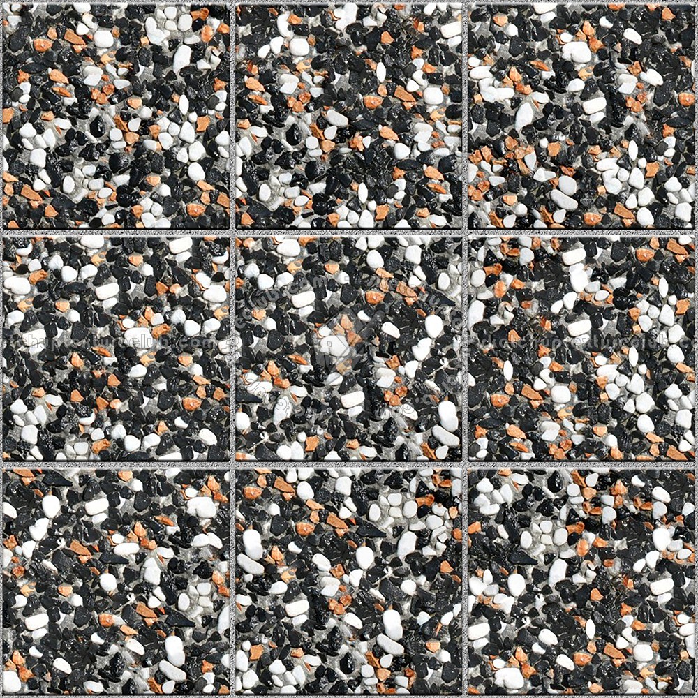 Textures   -   ARCHITECTURE   -   PAVING OUTDOOR   -   Washed gravel  - Washed gravel paving outdoor texture seamless 17873 (seamless)