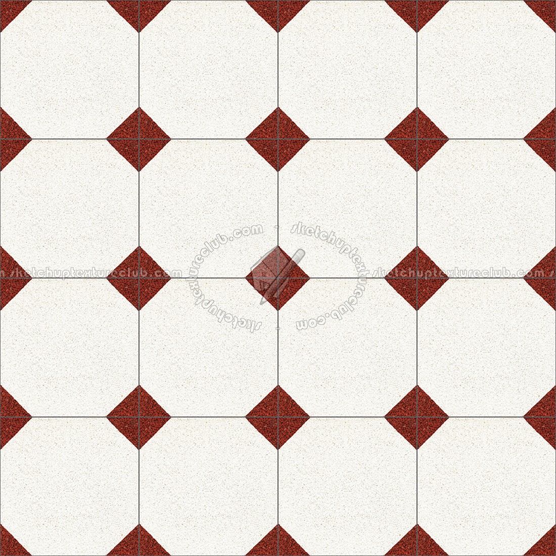 Textures   -   ARCHITECTURE   -   TILES INTERIOR   -   Cement - Encaustic   -   Cement  - Cement concrete tile texture seamless 13338 (seamless)