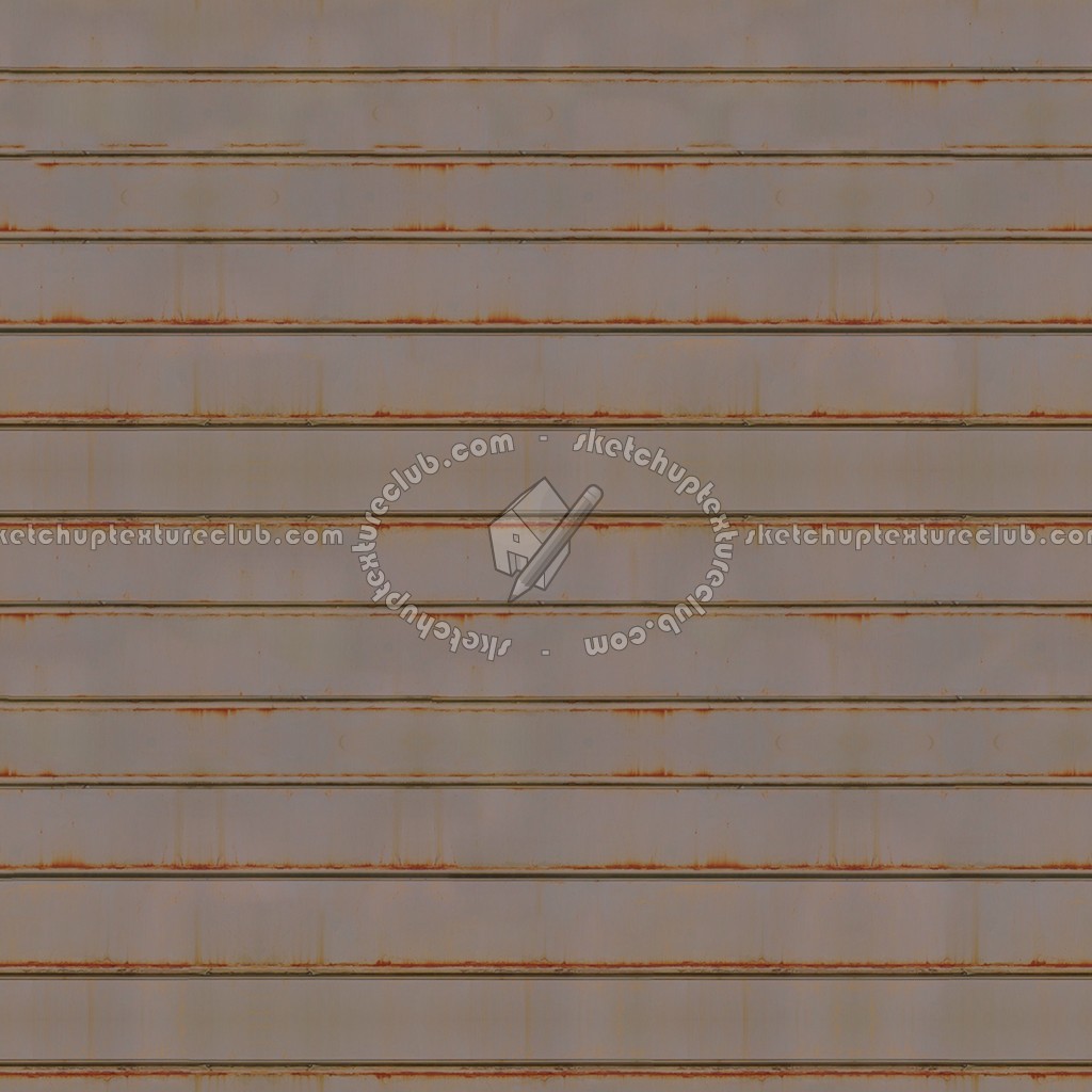Textures   -   MATERIALS   -   METALS   -   Corrugated  - Rusted painted corrugated metal texture seamless 09941 (seamless)