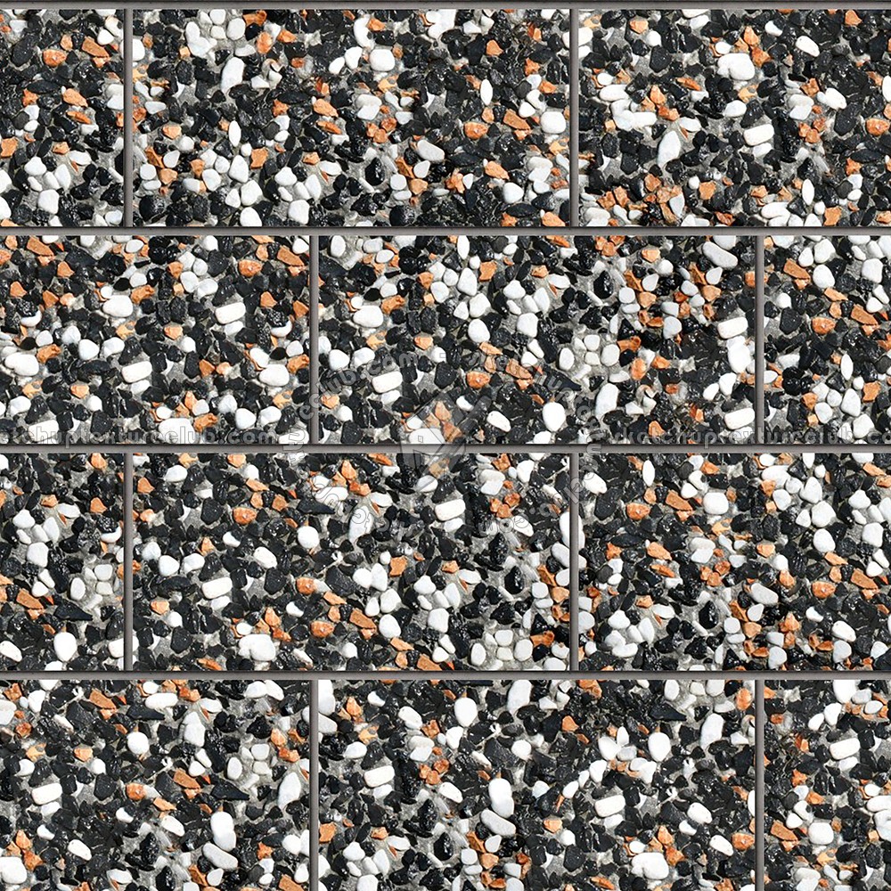 Textures   -   ARCHITECTURE   -   PAVING OUTDOOR   -   Washed gravel  - Washed gravel paving outdoor texture seamless 17874 (seamless)