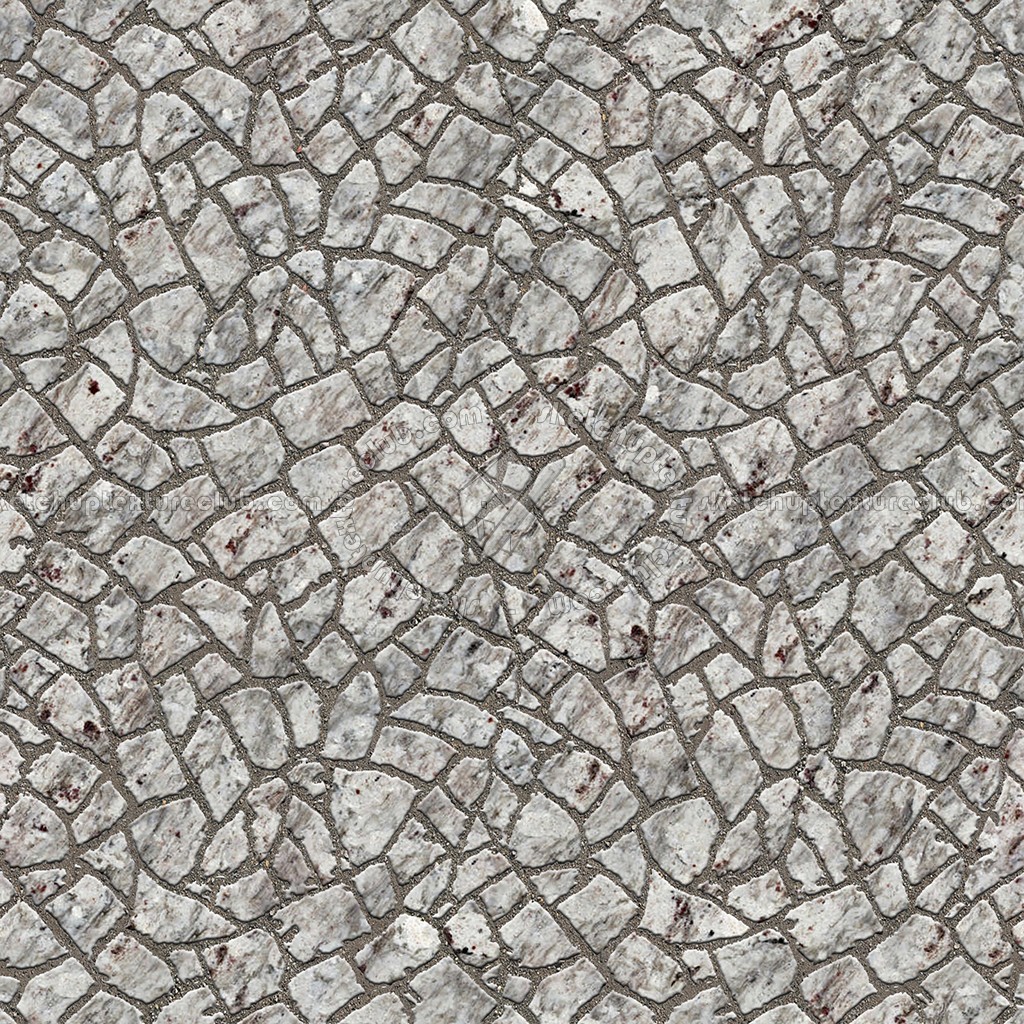 Textures   -   ARCHITECTURE   -   PAVING OUTDOOR   -   Flagstone  - Granite paving flagstone texture seamless 05889 (seamless)