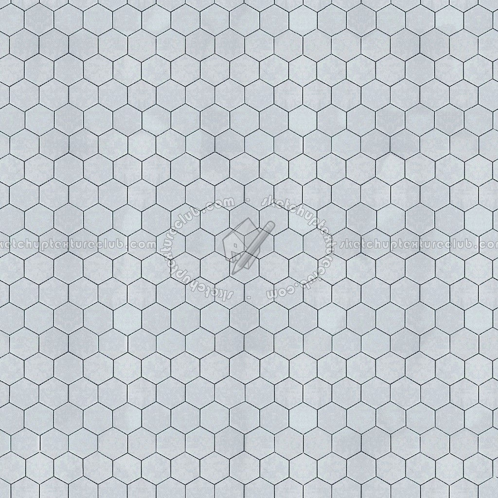 Textures   -   ARCHITECTURE   -   PAVING OUTDOOR   -   Hexagonal  - Concrete paving outdoor hexagonal texture seamless 06007 (seamless)