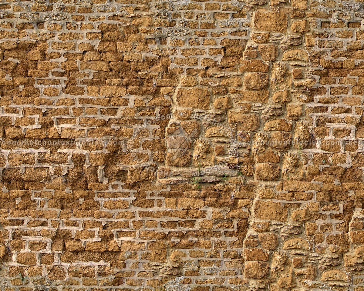 Textures   -   ARCHITECTURE   -   STONES WALLS   -   Damaged walls  - Damaged wall stone texture seamless 08260 (seamless)