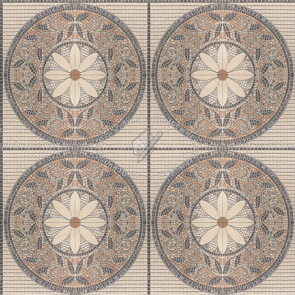 Textures   -   ARCHITECTURE   -   PAVING OUTDOOR   -   Mosaico  - Mosaic paving outdoor texture seamless 06065 (seamless)