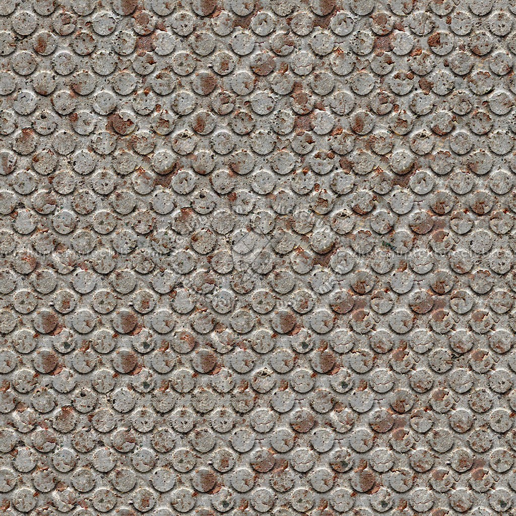Textures   -   MATERIALS   -   METALS   -   Plates  - Rusty metal plate texture seamless 10598 (seamless)