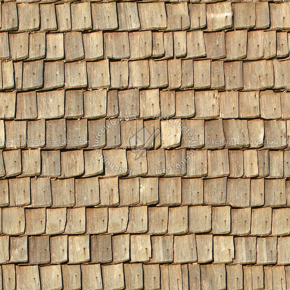 Textures   -   ARCHITECTURE   -   ROOFINGS   -   Shingles wood  - Wood shingle roof texture seamless 03803 (seamless)