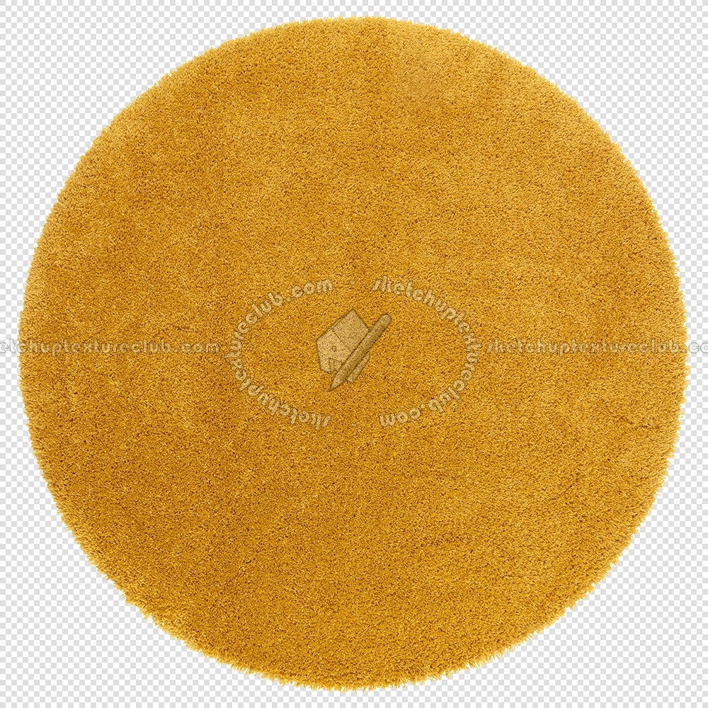 Textures   -   MATERIALS   -   RUGS   -   Round rugs  - Round long pile rug texture 19979