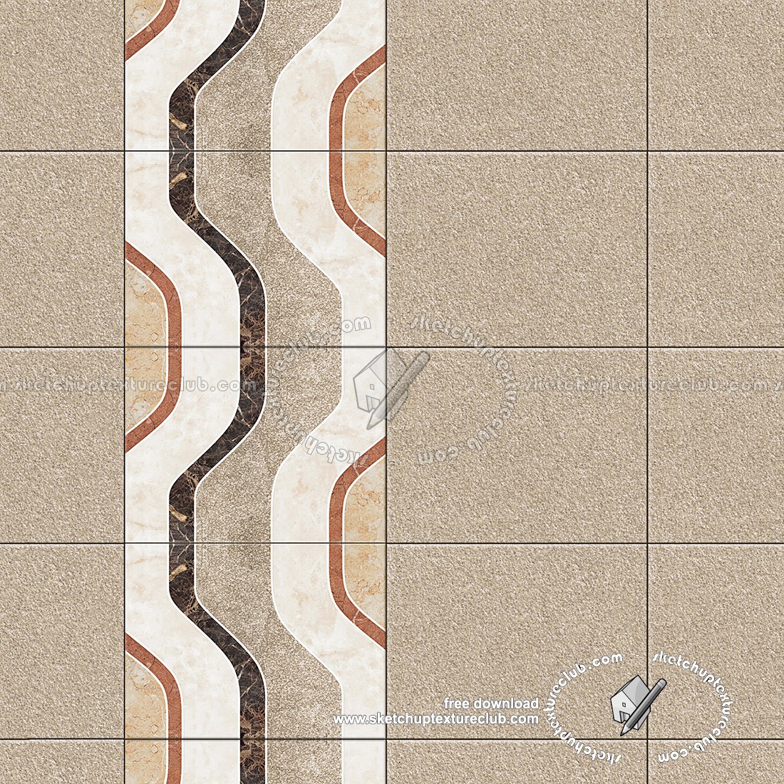 Textures   -   ARCHITECTURE   -   TILES INTERIOR   -   Marble tiles   -   coordinated themes  - Marble and stone tile texture seamless 18144 (seamless)