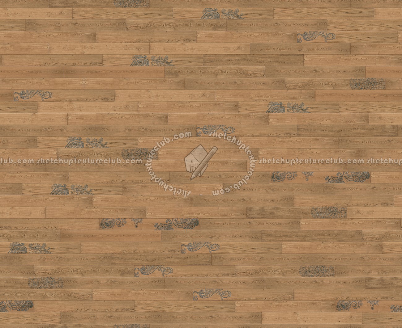 Textures   -   ARCHITECTURE   -   WOOD FLOORS   -   Decorated  - Parquet decorated texture seamless 04653 (seamless)