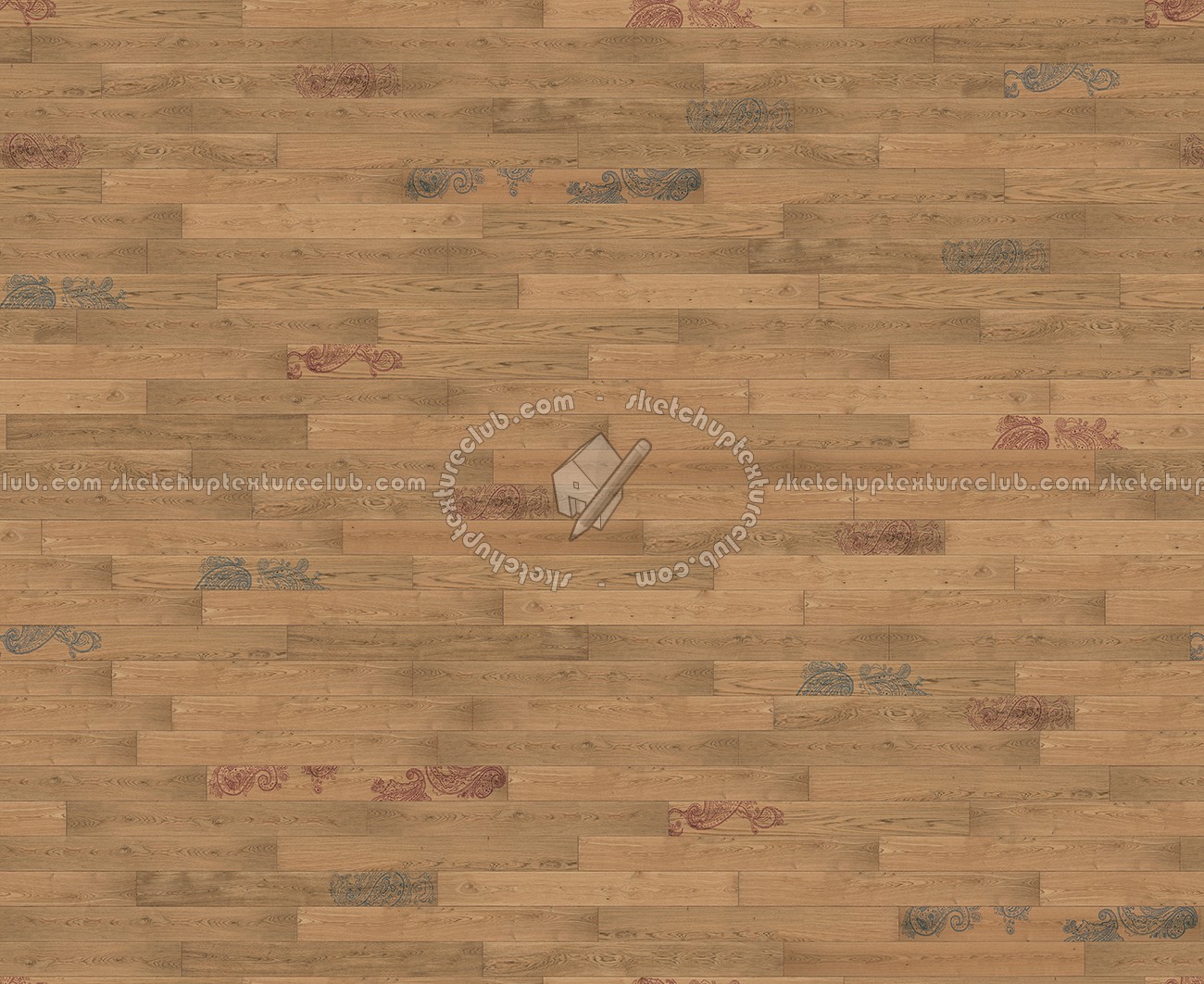 Textures   -   ARCHITECTURE   -   WOOD FLOORS   -   Decorated  - Parquet decorated texture seamless 04654 (seamless)