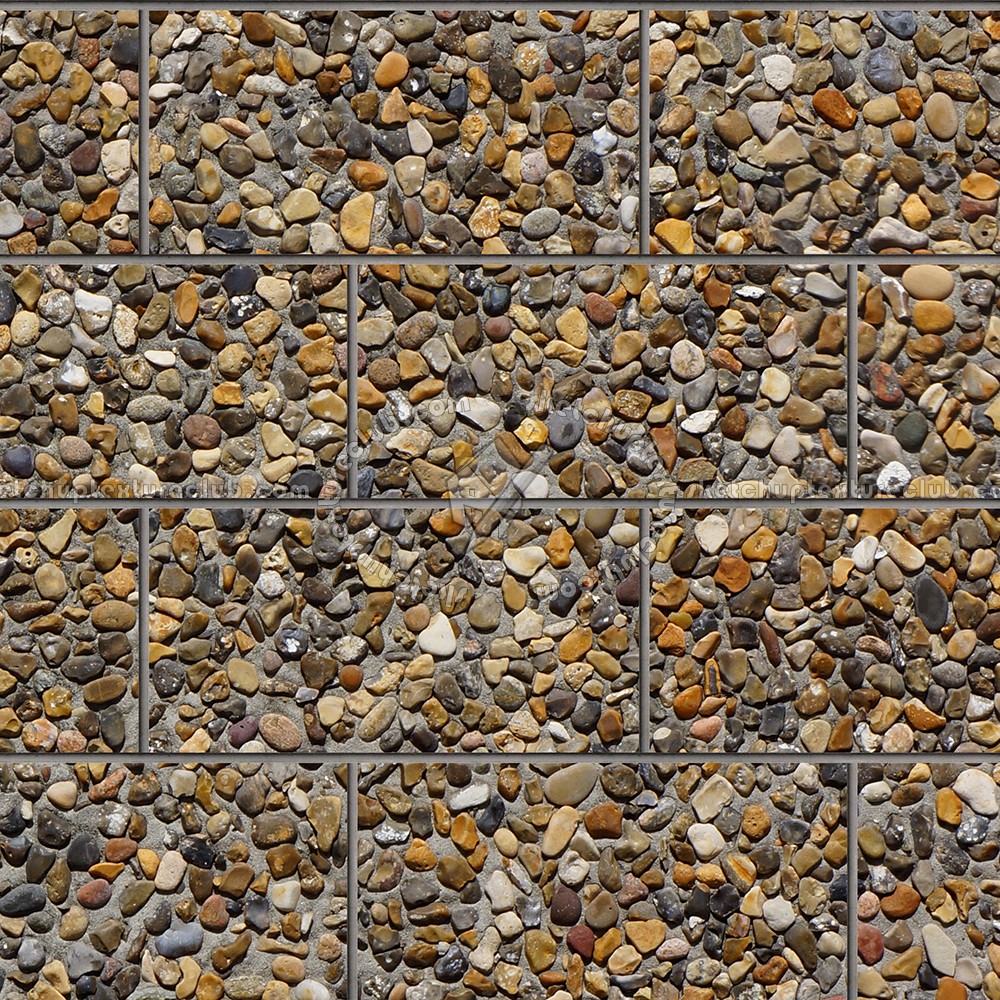 Textures   -   ARCHITECTURE   -   PAVING OUTDOOR   -   Washed gravel  - Washed gravel paving outdoor texture seamless 17880 (seamless)