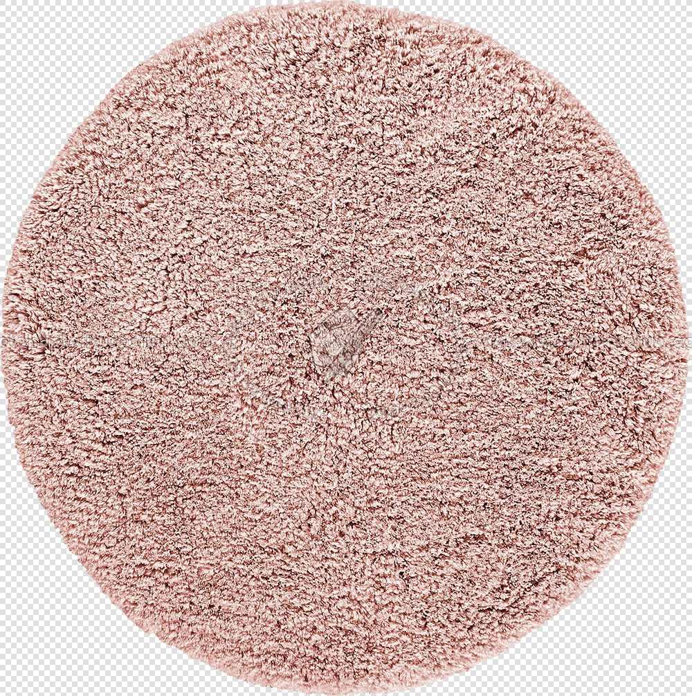 Textures   -   MATERIALS   -   RUGS   -   Round rugs  - Round long pile rug texture 19982