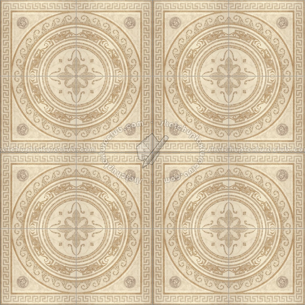 Textures   -   ARCHITECTURE   -   TILES INTERIOR   -   Ornate tiles   -   Ancient Rome  - Ancient rome floor tile texture seamless 16395 (seamless)