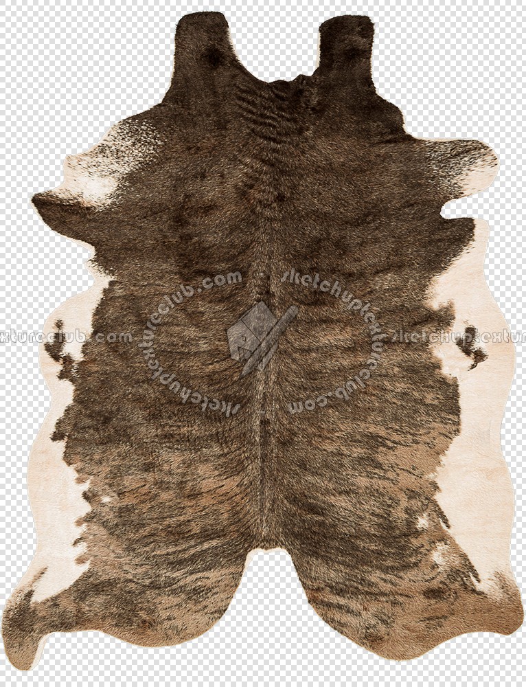 Textures   -   MATERIALS   -   RUGS   -   Cowhides rugs  - Cowhide leather rug texture 21170