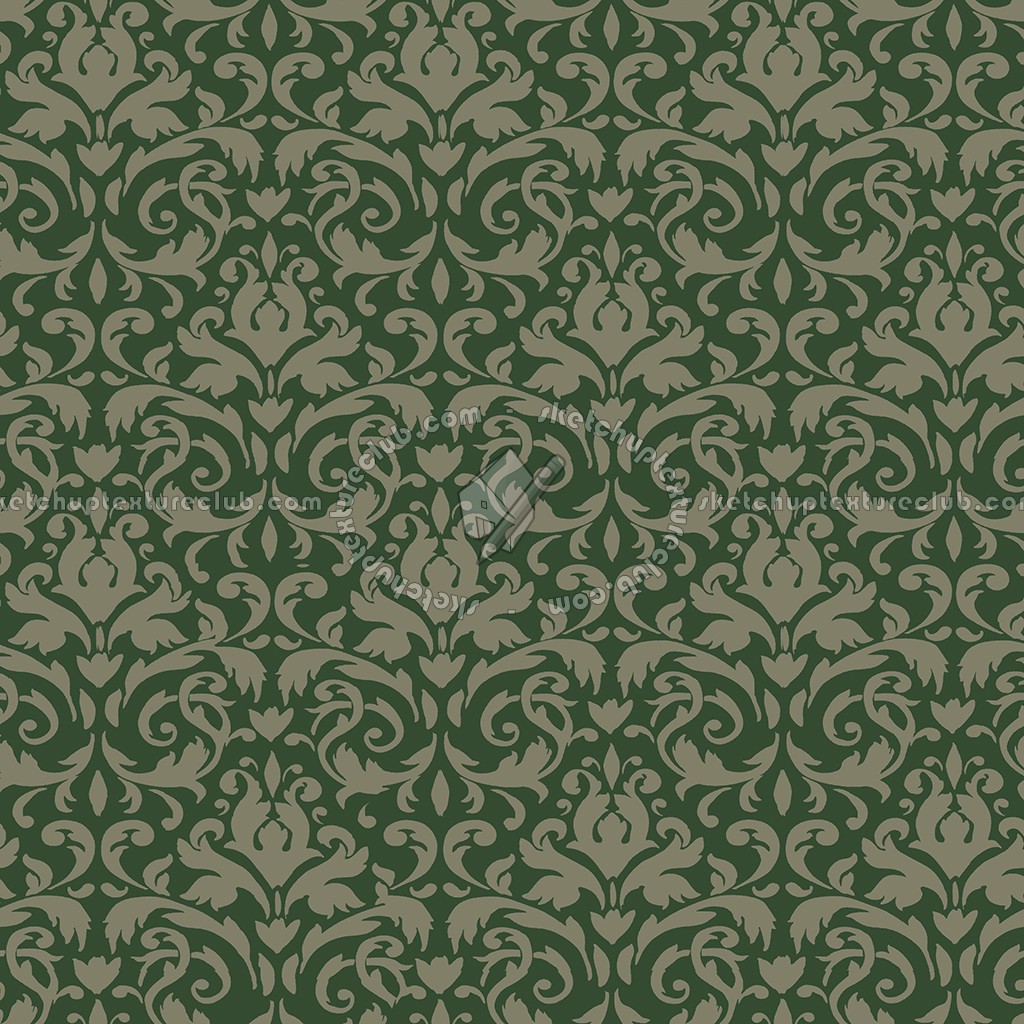 Textures   -   MATERIALS   -   WALLPAPER   -   Damask  - Damask wallpaper texture seamless 10928 (seamless)