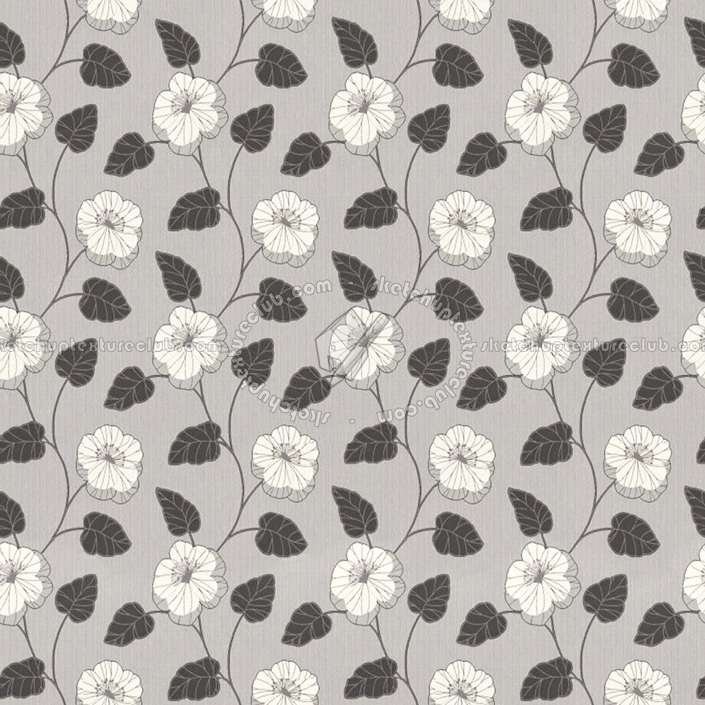Textures   -   MATERIALS   -   WALLPAPER   -   Floral  - Floral wallpaper texture seamless 11013 (seamless)