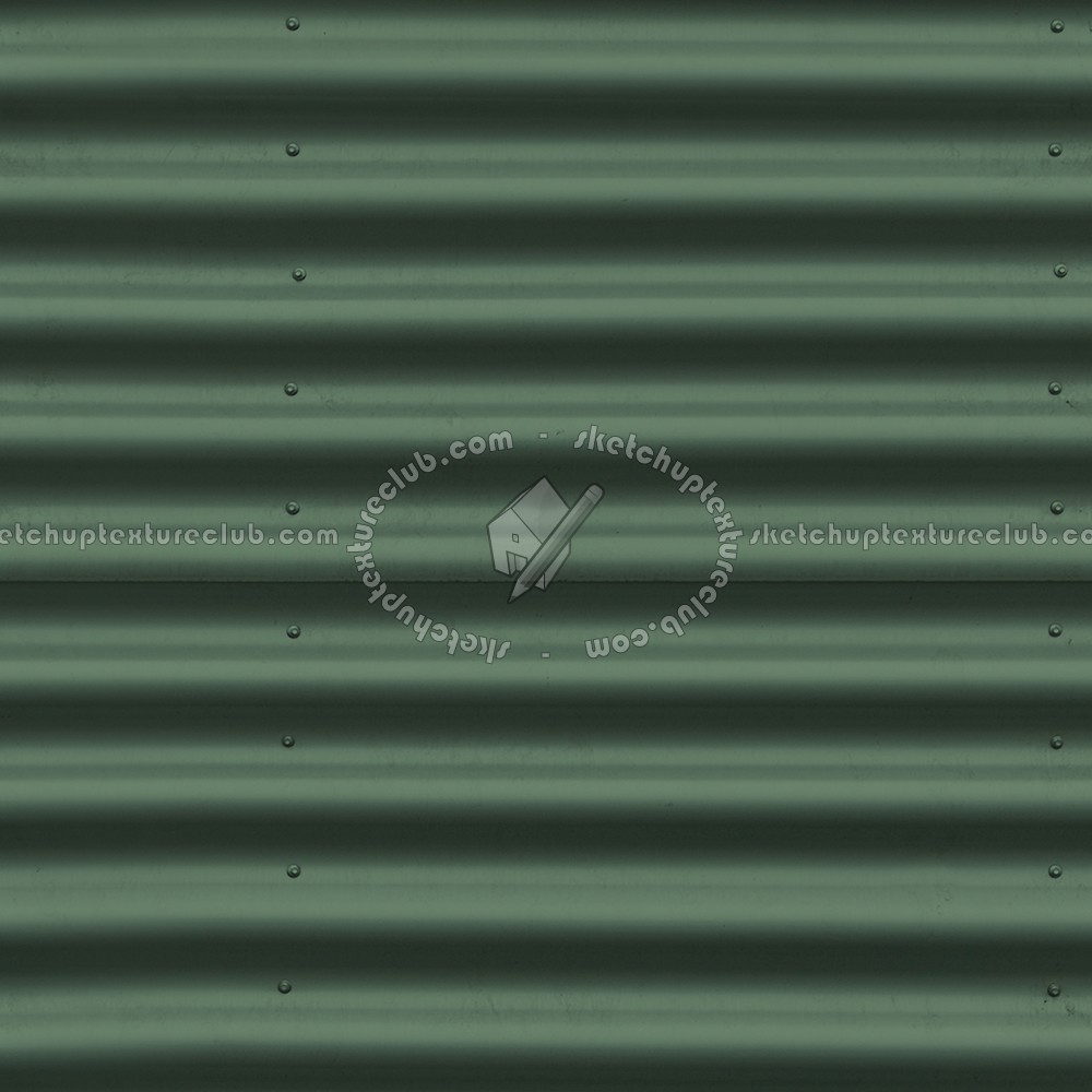 Textures   -   MATERIALS   -   METALS   -   Corrugated  - Painted corrugated steel texture seamless 09949 (seamless)