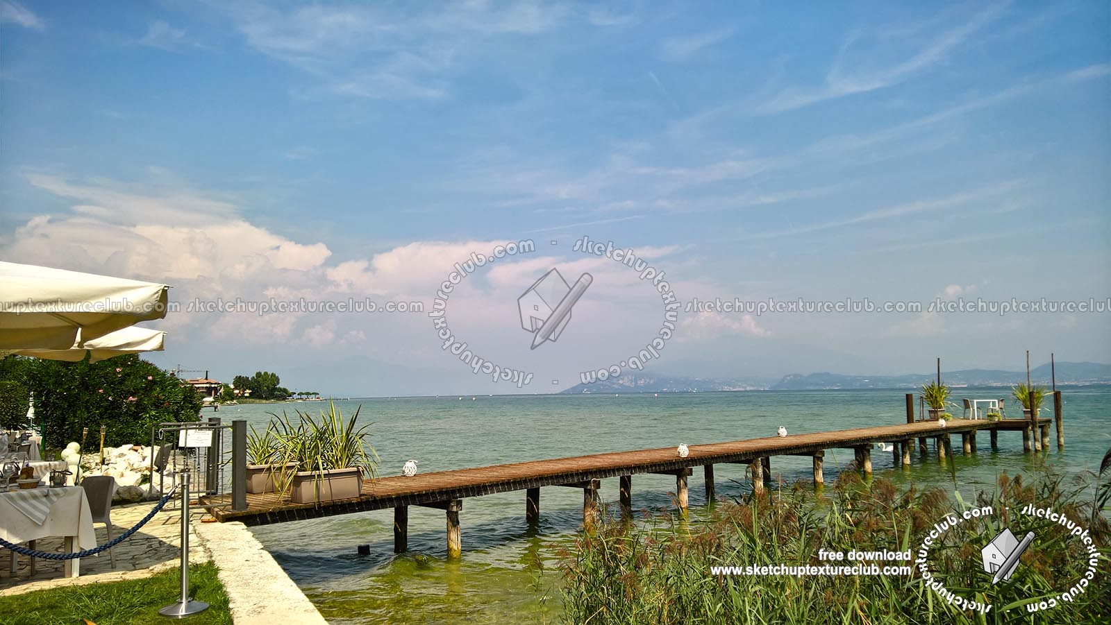 Textures   -   BACKGROUNDS &amp; LANDSCAPES   -   NATURE   -   Lakes  - Italy garda lake landascape 18300