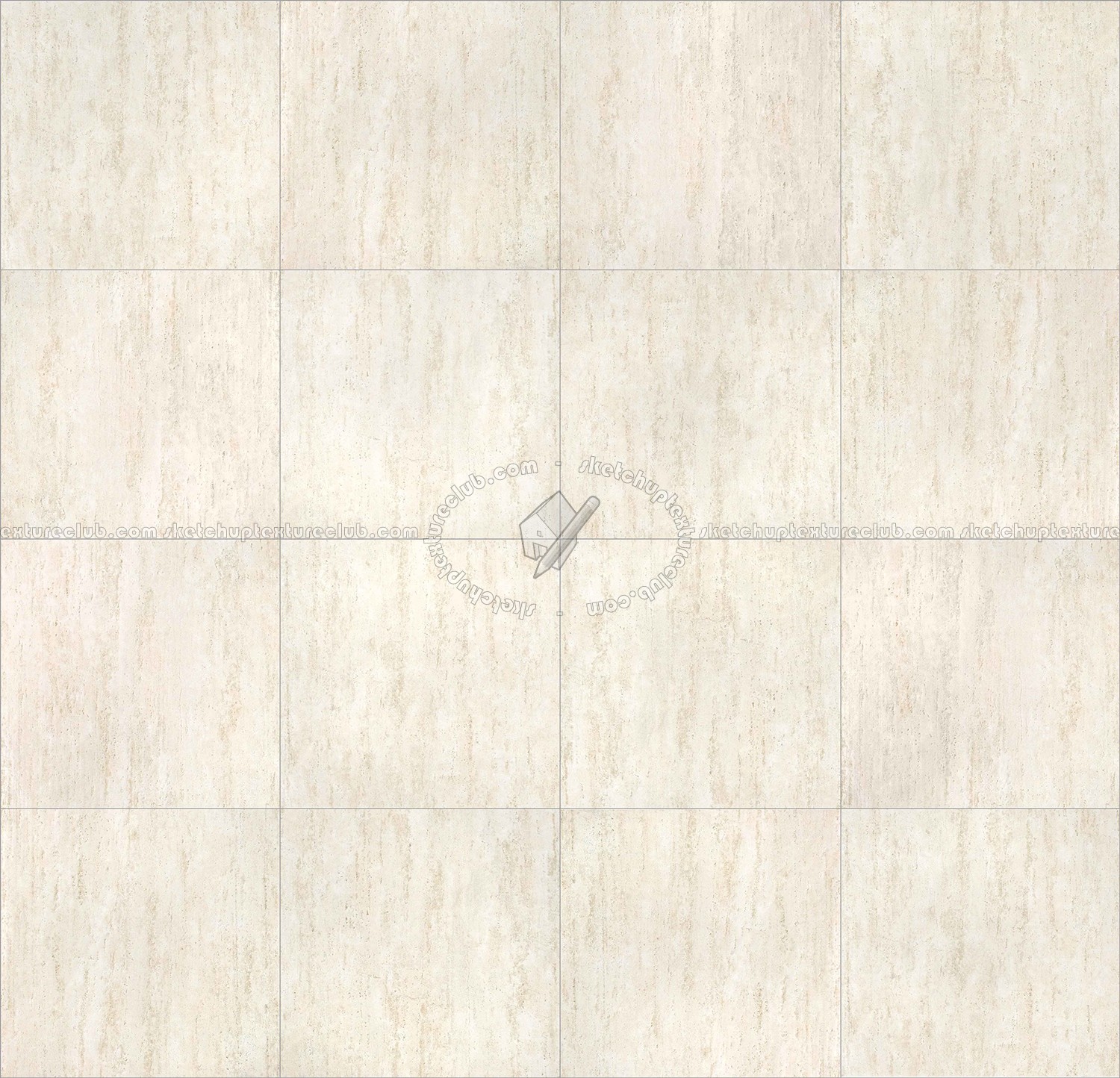 Textures   -   ARCHITECTURE   -   TILES INTERIOR   -   Marble tiles   -   Travertine  - Travertine floor tile cm 120x120 texture seamless 14692 (seamless)